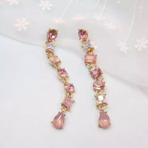 3/$25 Pink Long Earrings